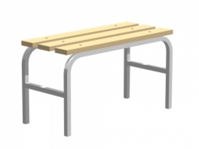 Скамья гардеробная (липа) 450х2000х350 мм