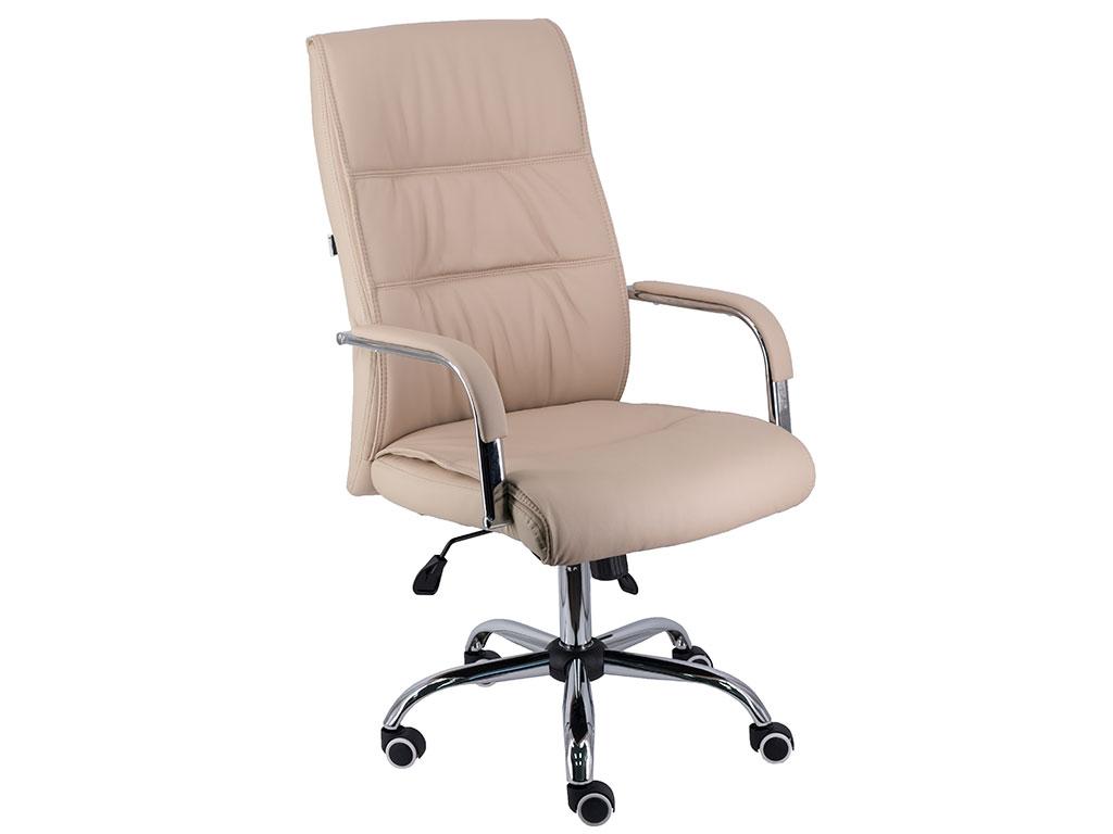 Кресло bond экокожа бежевая