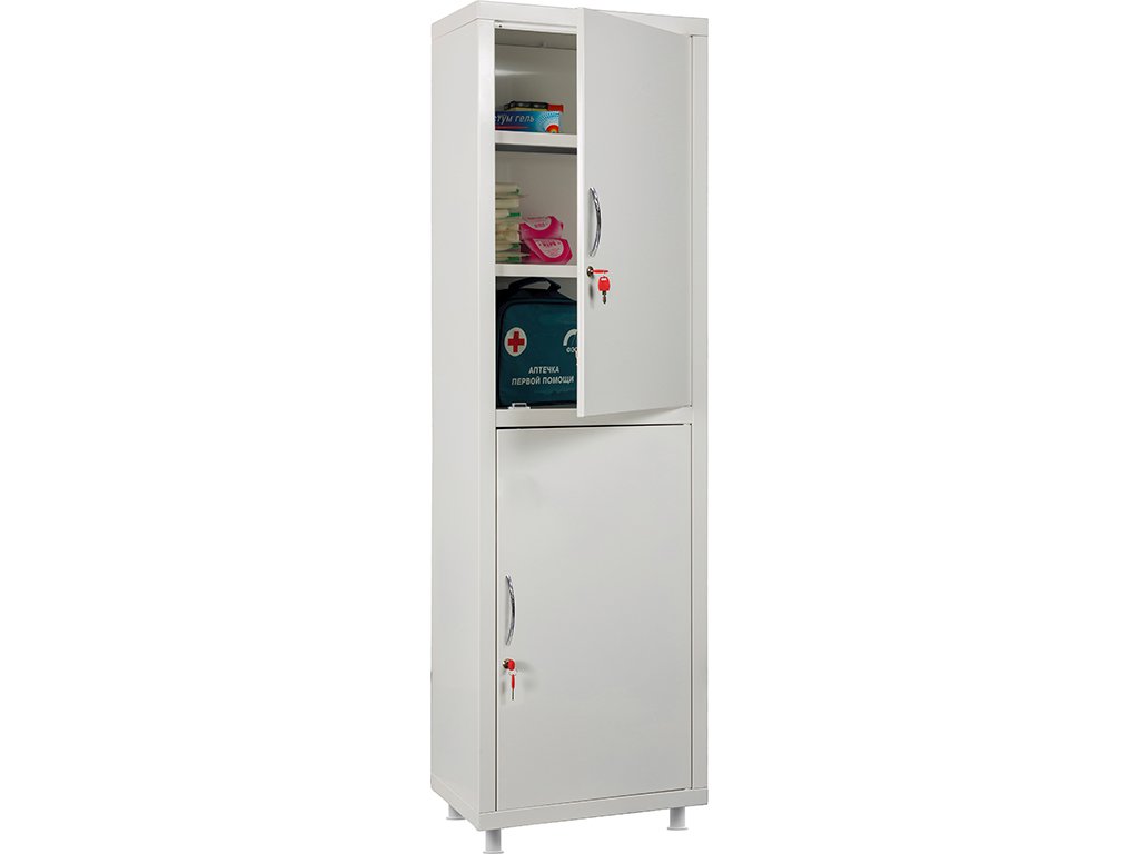 Медицинский шкаф HILFE МД 1 1650/SS